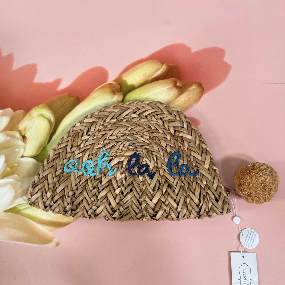 Straw Clutch Bag